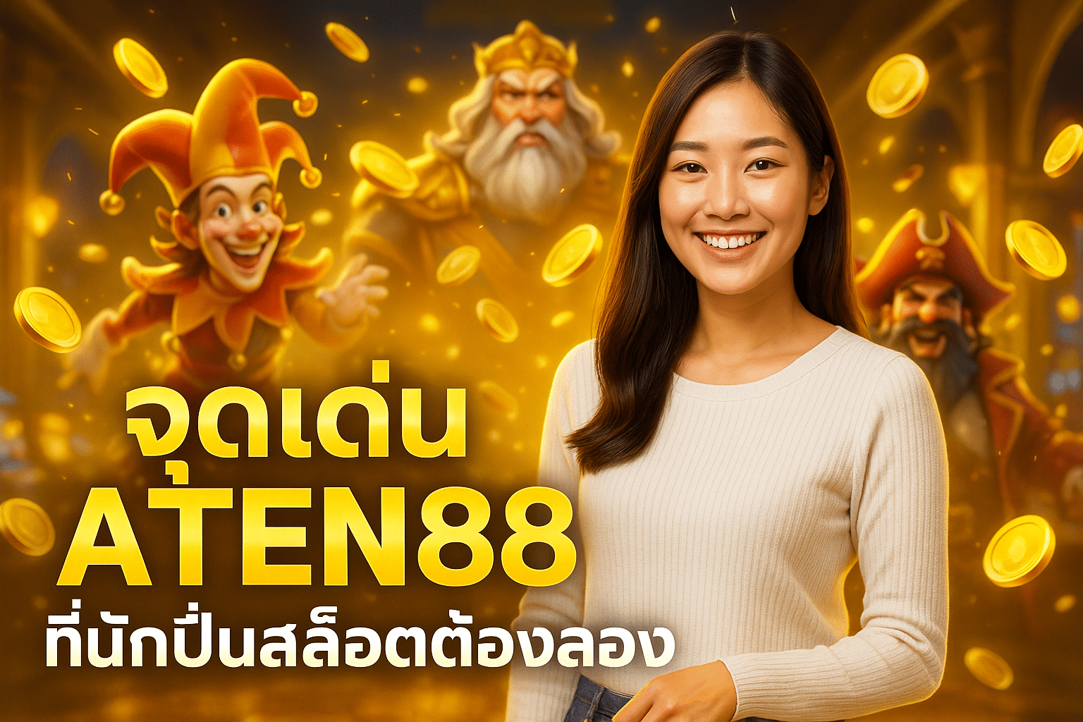 จุดเด่น ATEN88 ที่นักปั่นสล็อตต้องลอง