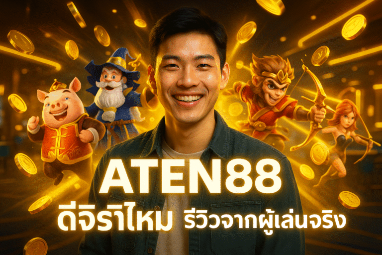 ATEN88 ดีจริงไหม รีวิวจากผู้เล่นจริง
