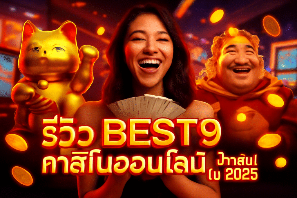 รีวิว BEST9 คาสิโนออนไลน์ น่าเล่นในปี 2025